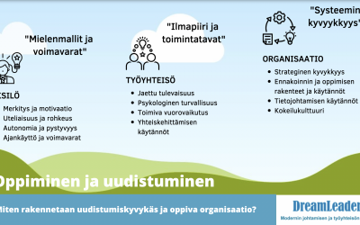 Mitä eroa on osaamisen ja oppimisen kehittämisellä ja johtamisella? Tarina eilisen päivän osaajasta ja tulevaisuuden oppijasta.