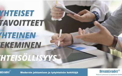 Varma tapa päätyä vaikeuksiin johtamisessa on unohtaa iso kuva ja yhteiset tavoitteet. Johtaminen ison kuvan kautta.