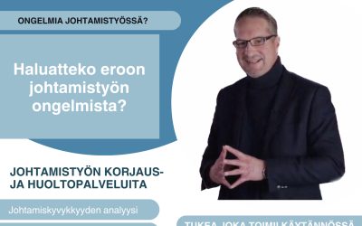 Älä ikinä unohda johtaa johtamista.